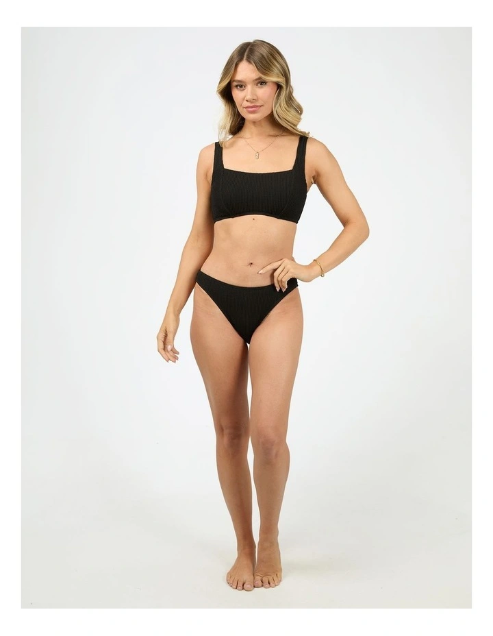 Phoenix Rib Classic Pant in Black image 5
