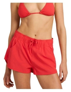 Wave 2 Inch Boardshorts in Tomato