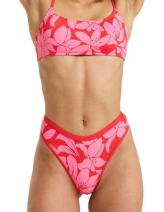 Khloe Medium Bikini Bottom in Red