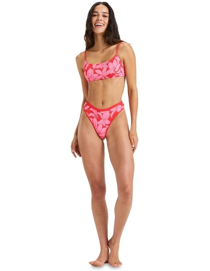 Khloe Medium Bikini Bottom in Red image 5