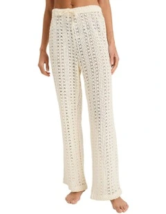 Mood Moving Today Cover Up Pant in Cream