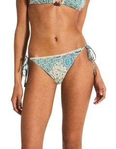 Whitney Miranda Bikini Bottom in Blue