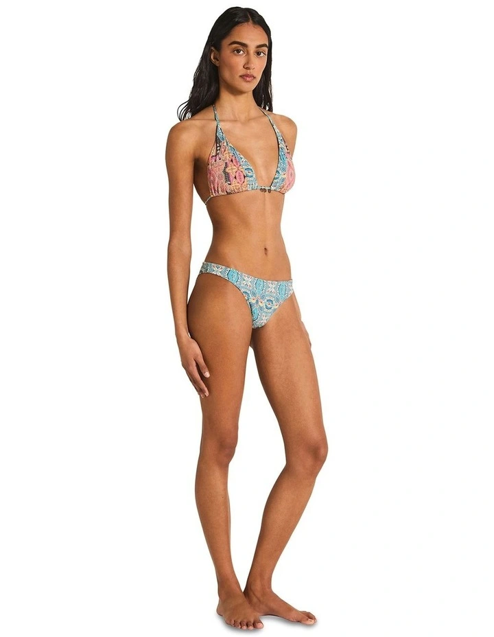 Whitney Tiger Reversible Bikini Bottom in Pink image 2