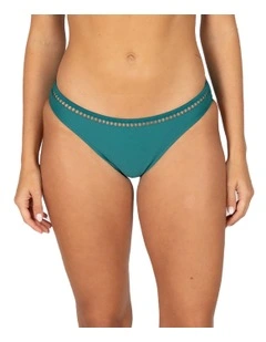Rococco Ladder Lace Regular Bikini Pant In Jungle