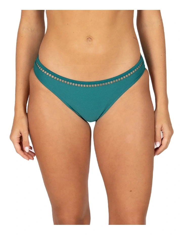 Rococco Ladder Lace Regular Bikini Pant In Jungle image 1