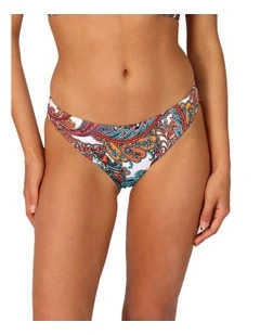 Sirenuse Regular Bikini Bottom in White