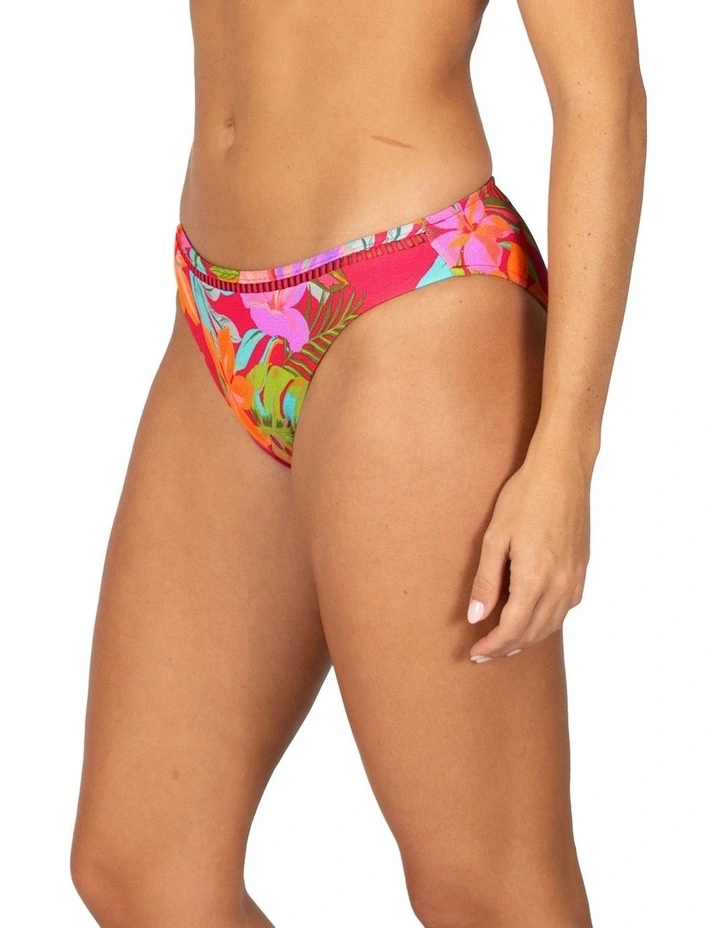 Mahalo Regular Bikini Pant in Multi image 3