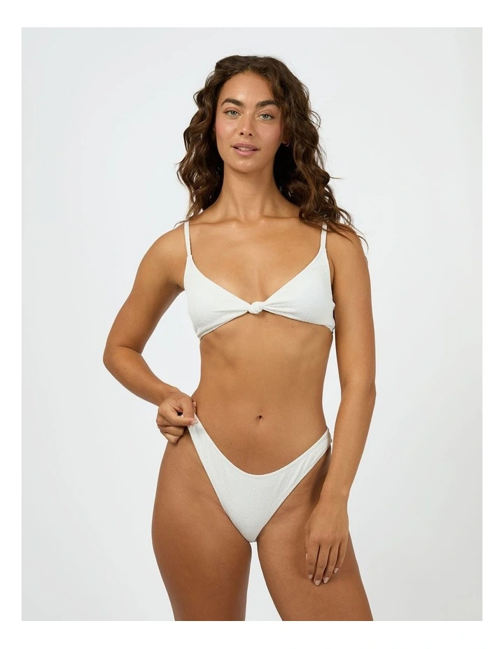 Dani High Cut Cheeky Pant in Ecru image 1