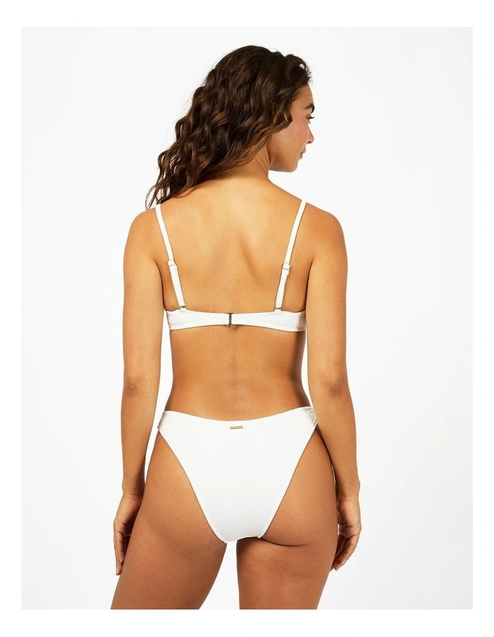 Dani High Cut Cheeky Pant in Ecru image 2