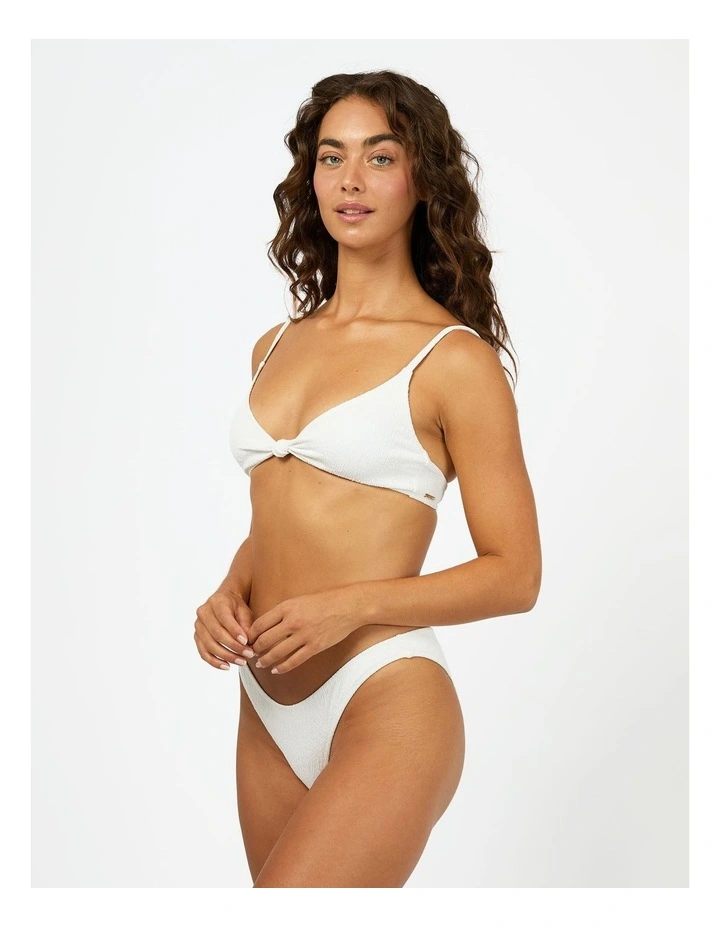 Dani High Cut Cheeky Pant in Ecru image 3