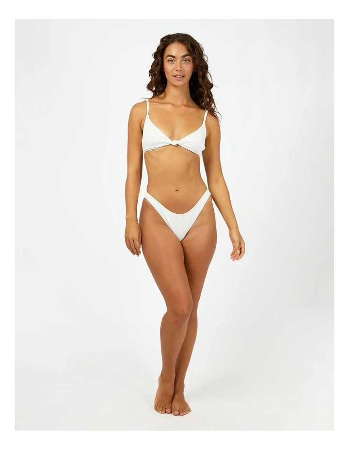 Dani High Cut Cheeky Pant in Ecru image 5