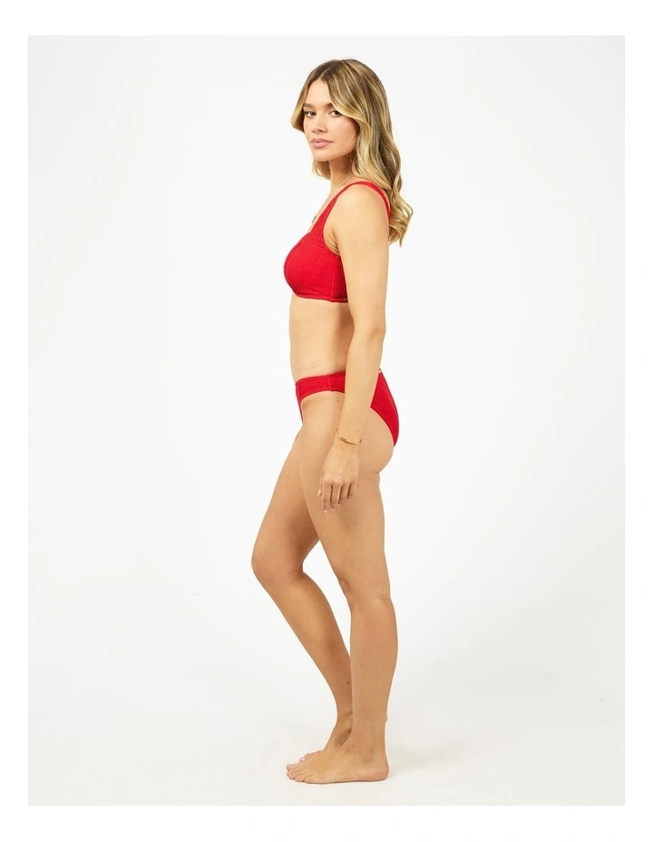 Phoenix Rib Classic Pant in Red image 6