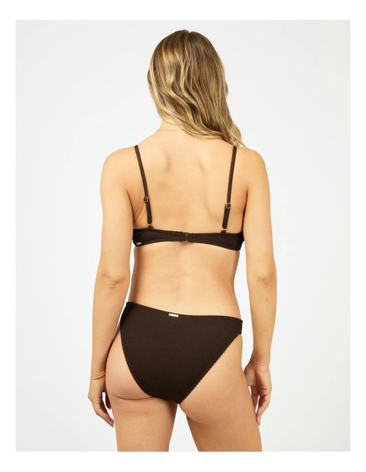 Phoenix Rib Classic Pant in Brown image 2