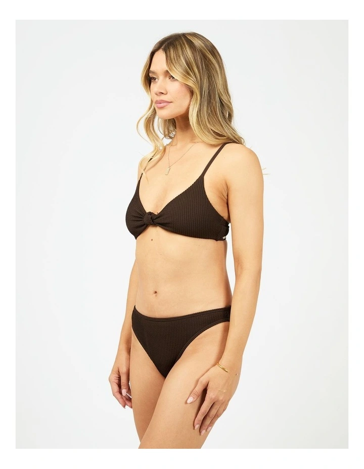 Phoenix Rib Classic Pant in Brown image 3
