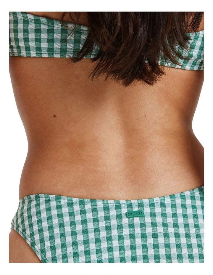 Kiawe High Leg Bikini Bottom in Green image 4