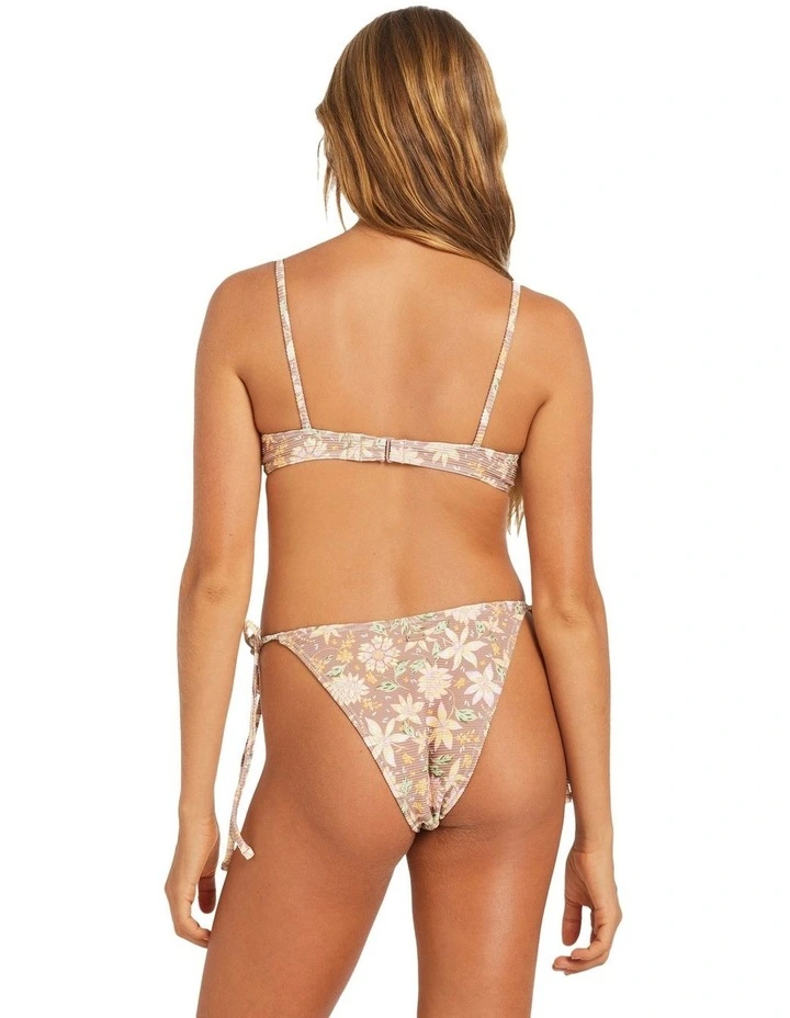 Garland Cheeky Bikini Bottom in Brown image 2