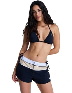 The Retro Essentials 2 Inch Boardshorts in Black