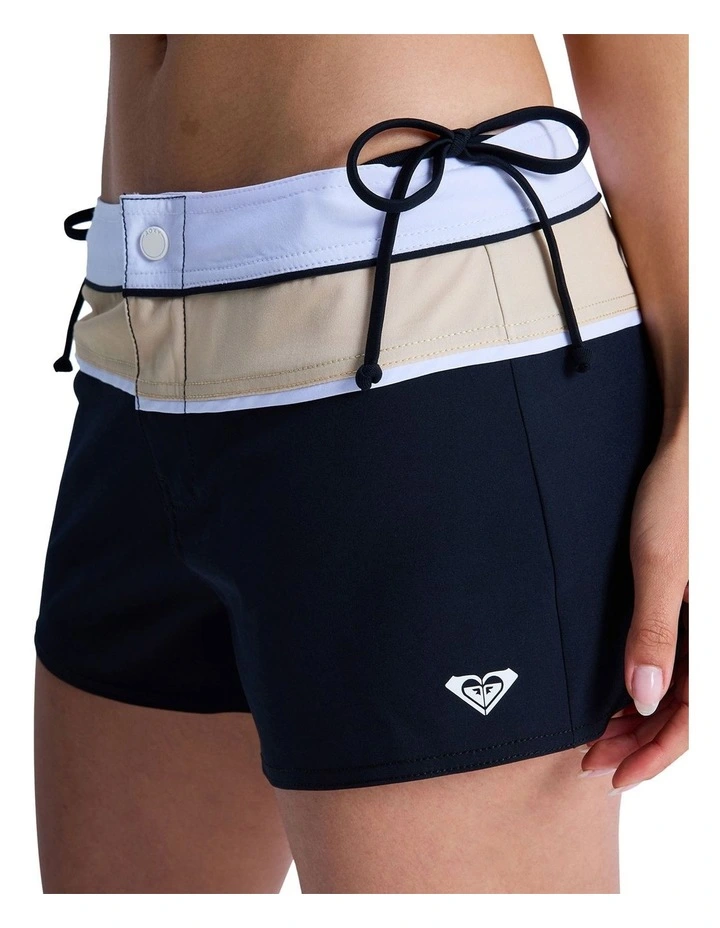 The Retro Essentials 2 Inch Boardshorts in Black image 4