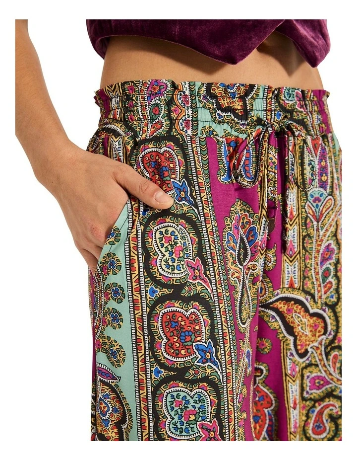 Caya Valentina Pant in Multi image 5