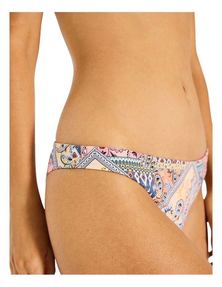 Solara Tiger Bikini Bottom in Bandana Print image 4