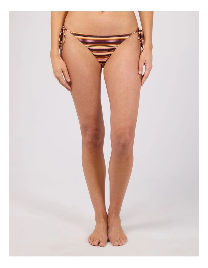 Soleil Tie Side Pant in Sunset Stripe image 1