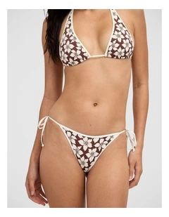 Playa Sol Tie Side Hike Bikini Bottom