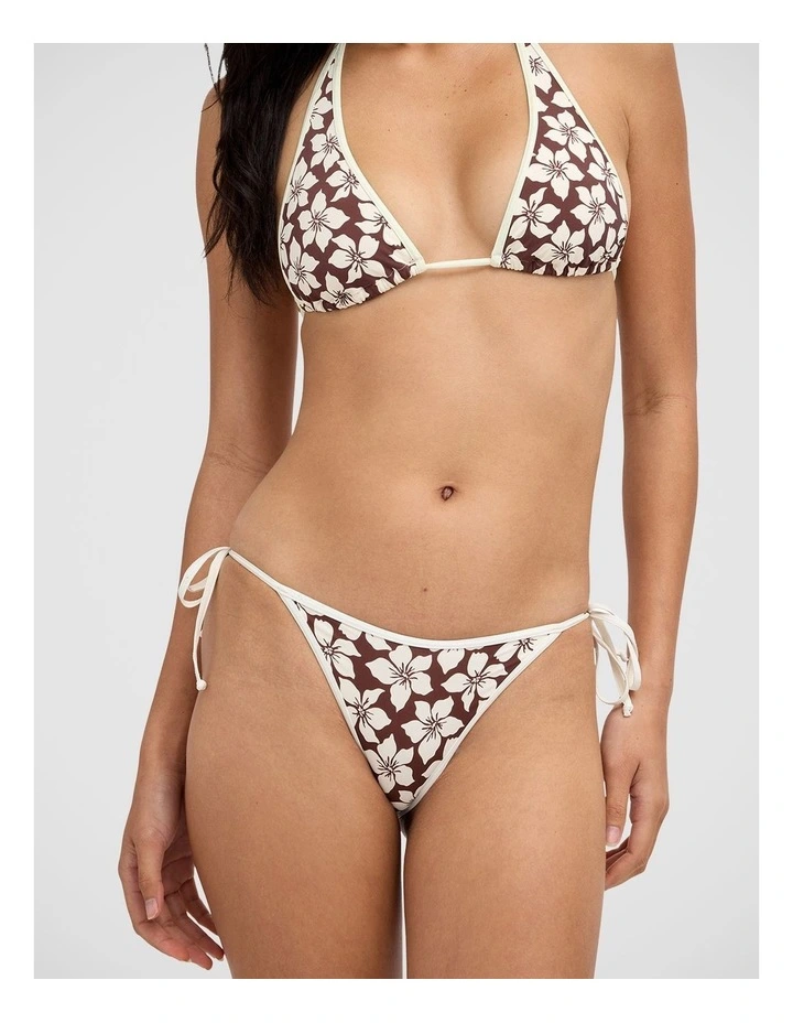 Playa Sol Tie Side Hike Bikini Bottom image 1