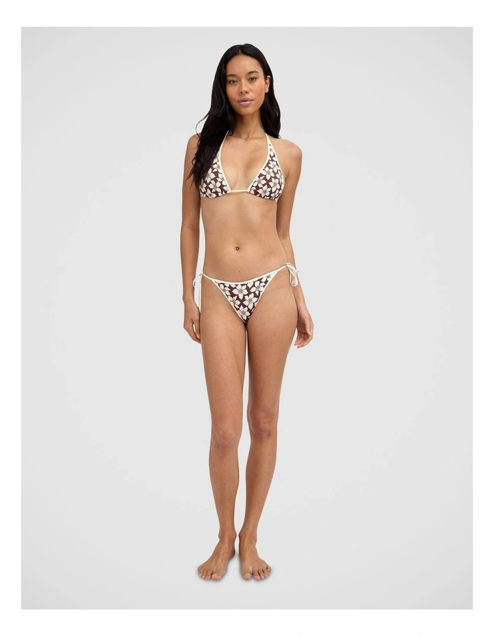 Playa Sol Tie Side Hike Bikini Bottom image 5