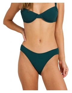 Sunkissed Maui Rider Bikini Bottom in Green