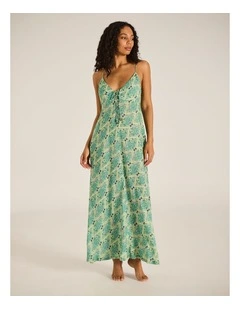 Floriana Ingrid Maxi Dress in Green