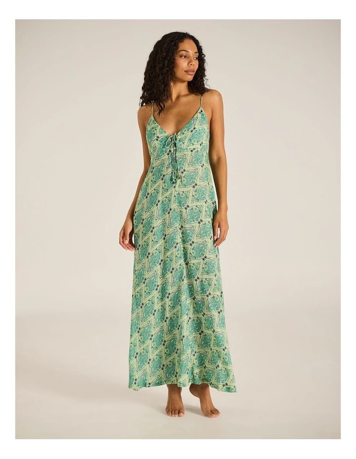 Floriana Ingrid Maxi Dress in Green image 1