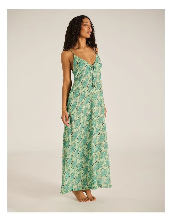 Floriana Ingrid Maxi Dress in Green image 3