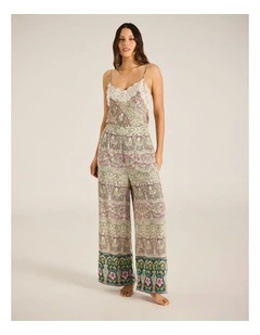 Floriana Sonia Pant in Floral Print