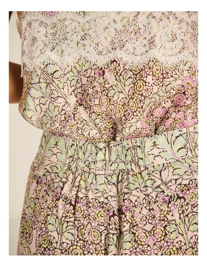 Floriana Sonia Pant in Floral Print image 5