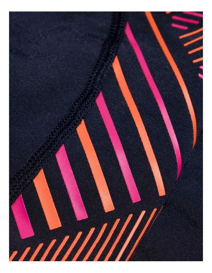 Placement Laneback Swimsuit in Navy image 5