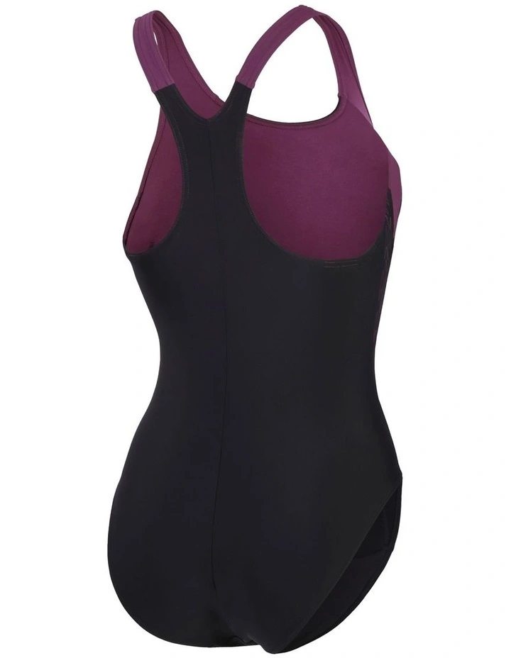Hyperboom Splice Racerback in Black/Purple image 5