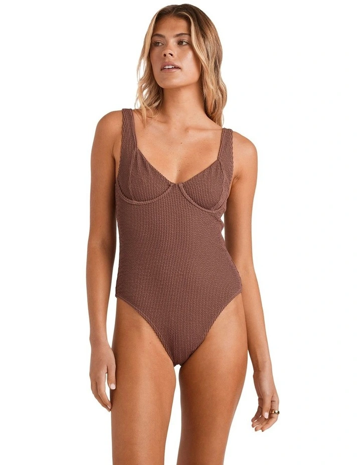 Summer Hi Chloe One Piece in Brown image 1