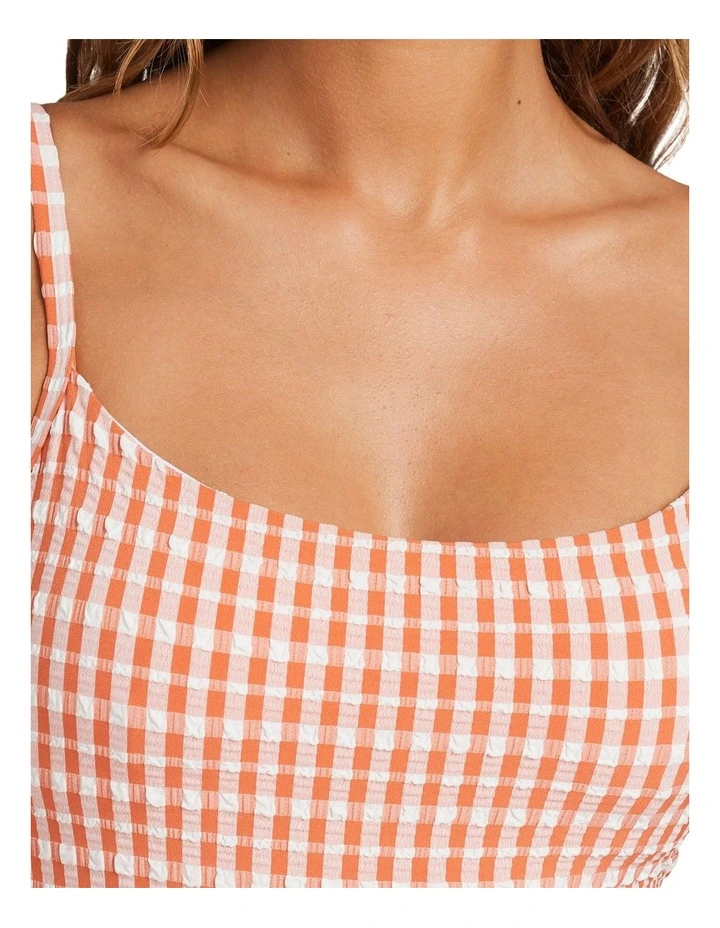 Wave Check Mia Dd One Piece in Pink image 4
