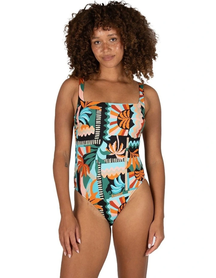 Grenada Square Multi Fit One Piece in Black image 1