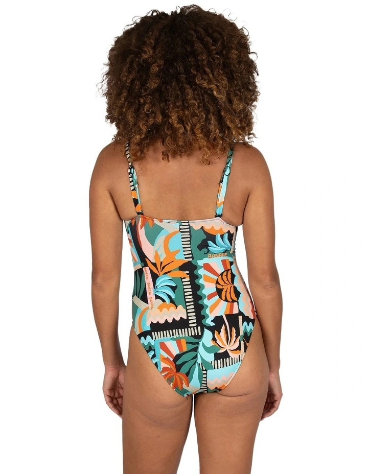 Grenada Square Multi Fit One Piece in Black image 2