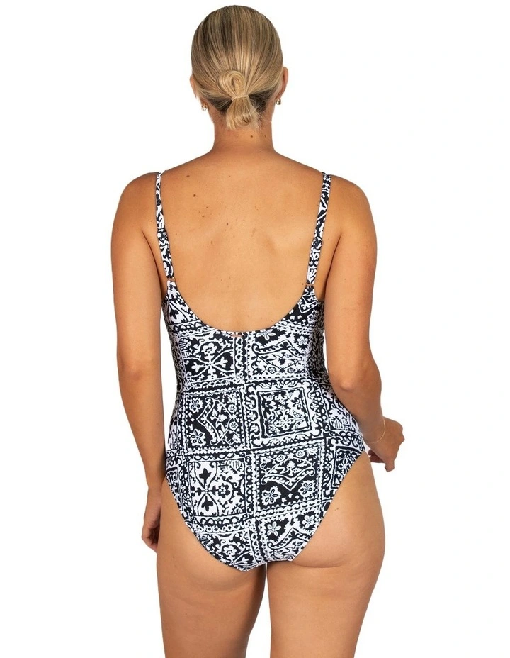 Havana Underwire One Piece in Black image 2