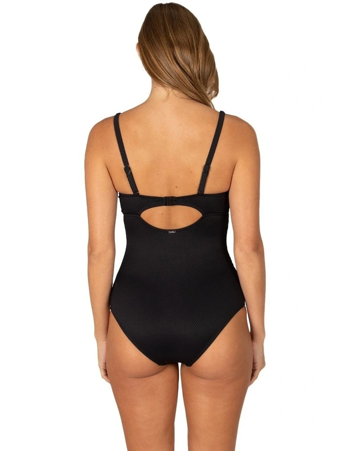 Rococco Booster One Piece Swimsuit in Black image 2