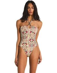 Murasaki Zala One Piece Swimsuit in Candied Apple