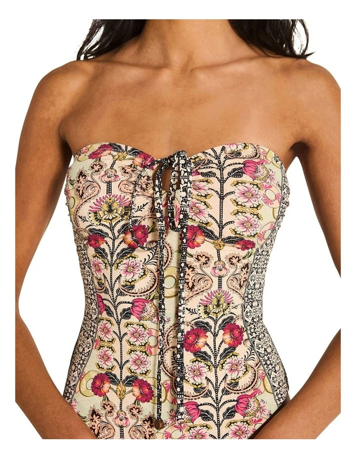 Murasaki Zala One Piece Swimsuit in Candied Apple image 4