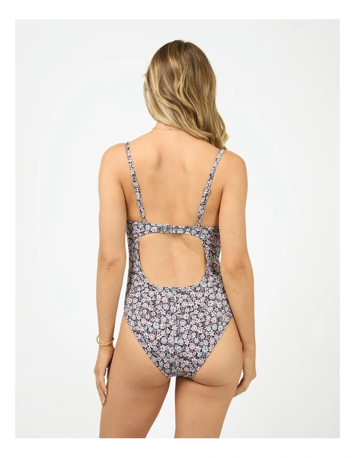 Carrie Full Support One Piece in Brown image 2