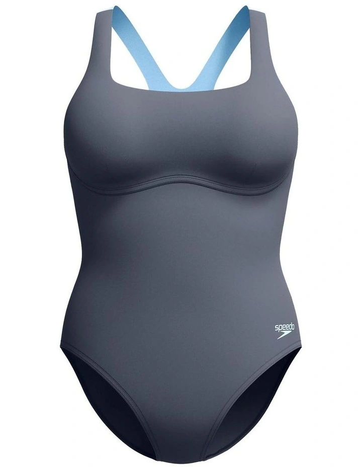 Flex Band Swimsuit in Grey image 4