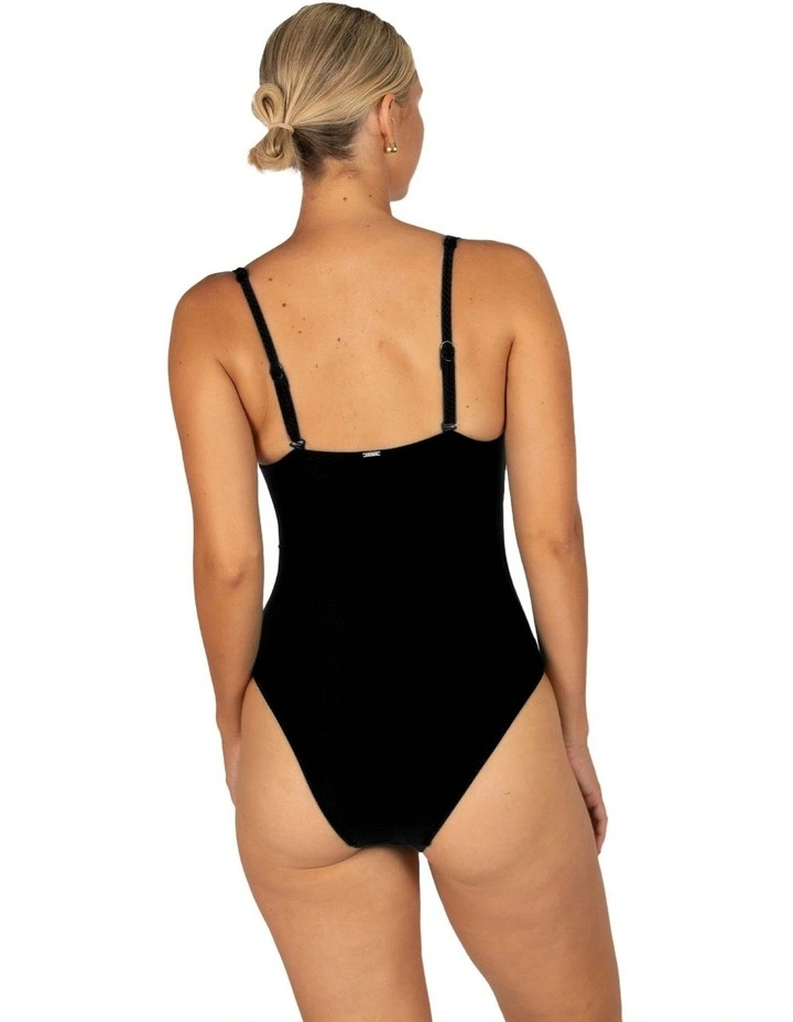 Rococco V Wire One Piece in Nero image 2