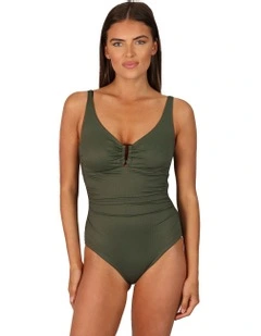 Rococco D E Cup Ring One Piece Swimsuit in Amazon