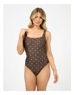 Emelia One Piece in Brown
