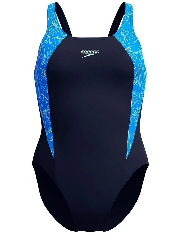 Hyper Boom Splice Muscleback One Piece in Blue image 4